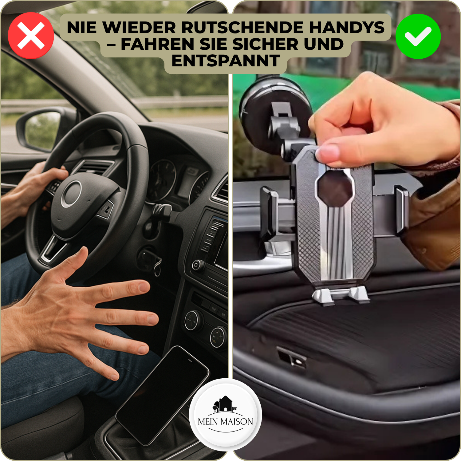 Omnigrip - Justerbar Mobilholder Nuvenci.dk