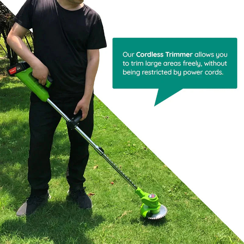 LawnPro | Justerbar elektrisk trimmer med 18.000 omdr./min motor