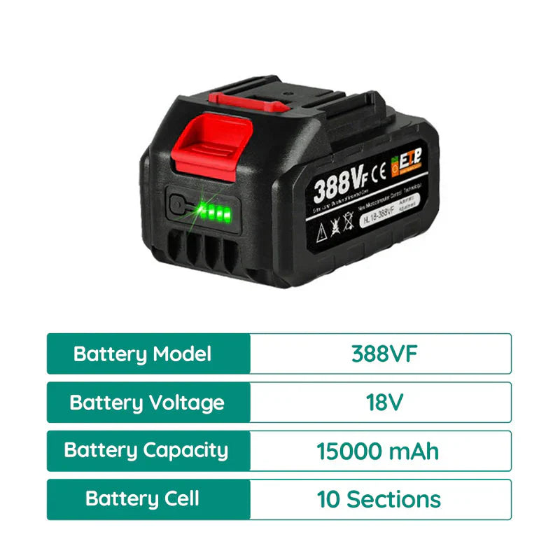 LawnPro | Justerbar elektrisk trimmer med 18.000 omdr./min motor