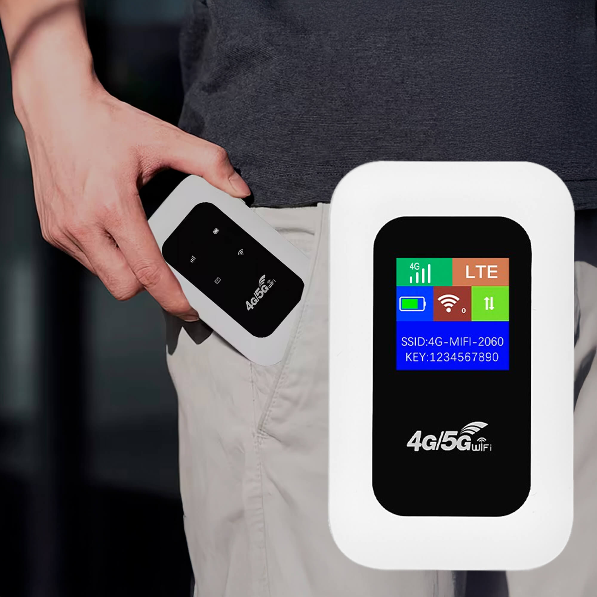 SwiftLink | Bærbar Wi-Fi Router – Stabil Forbindelse Overalt