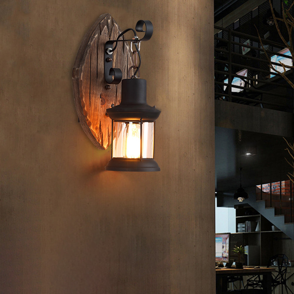 RusticAura | Vintage Rustik Væglampe6