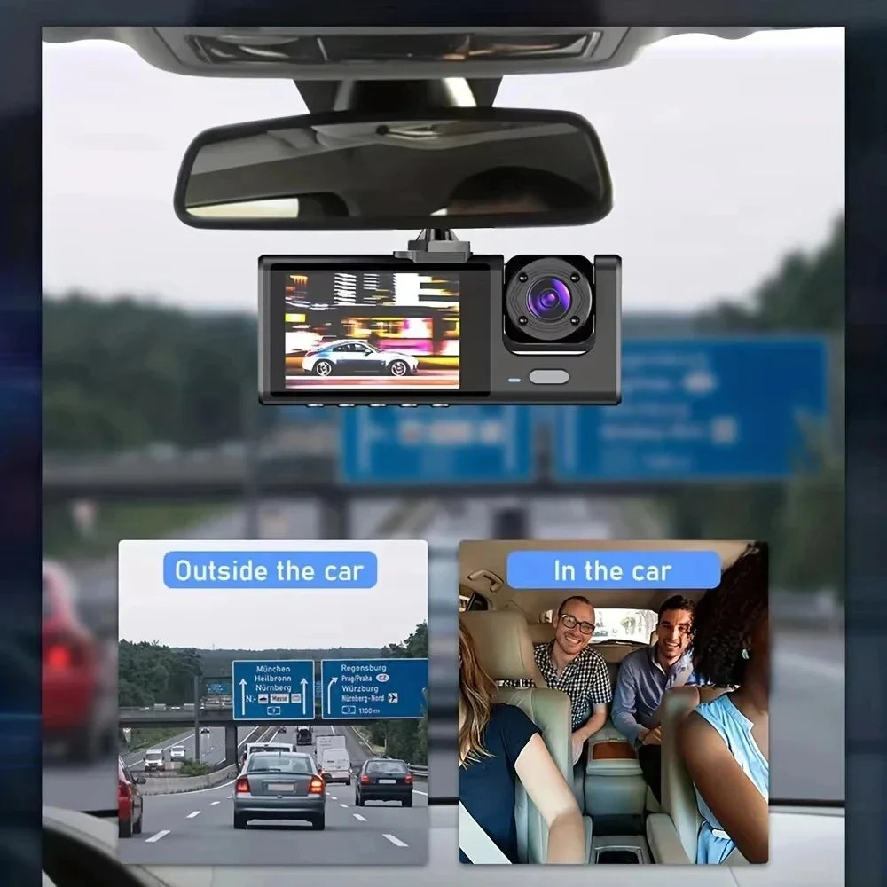 ClearRide | 1080P Xiaomi Dashcam med Nattesyn & 2" Display