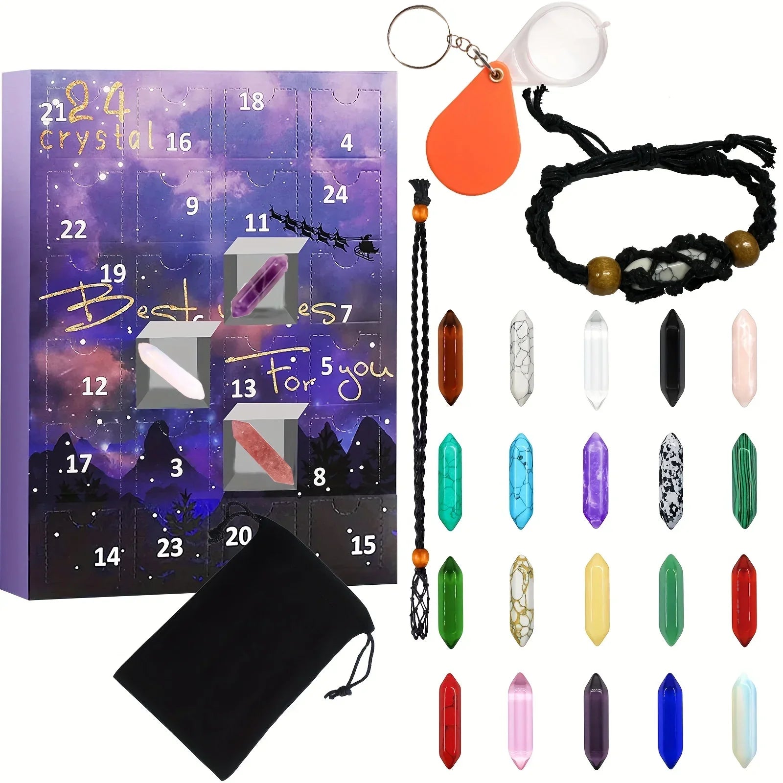 GemStone | Adventskalender – Unik Oplevelse med 24 Ædelsten