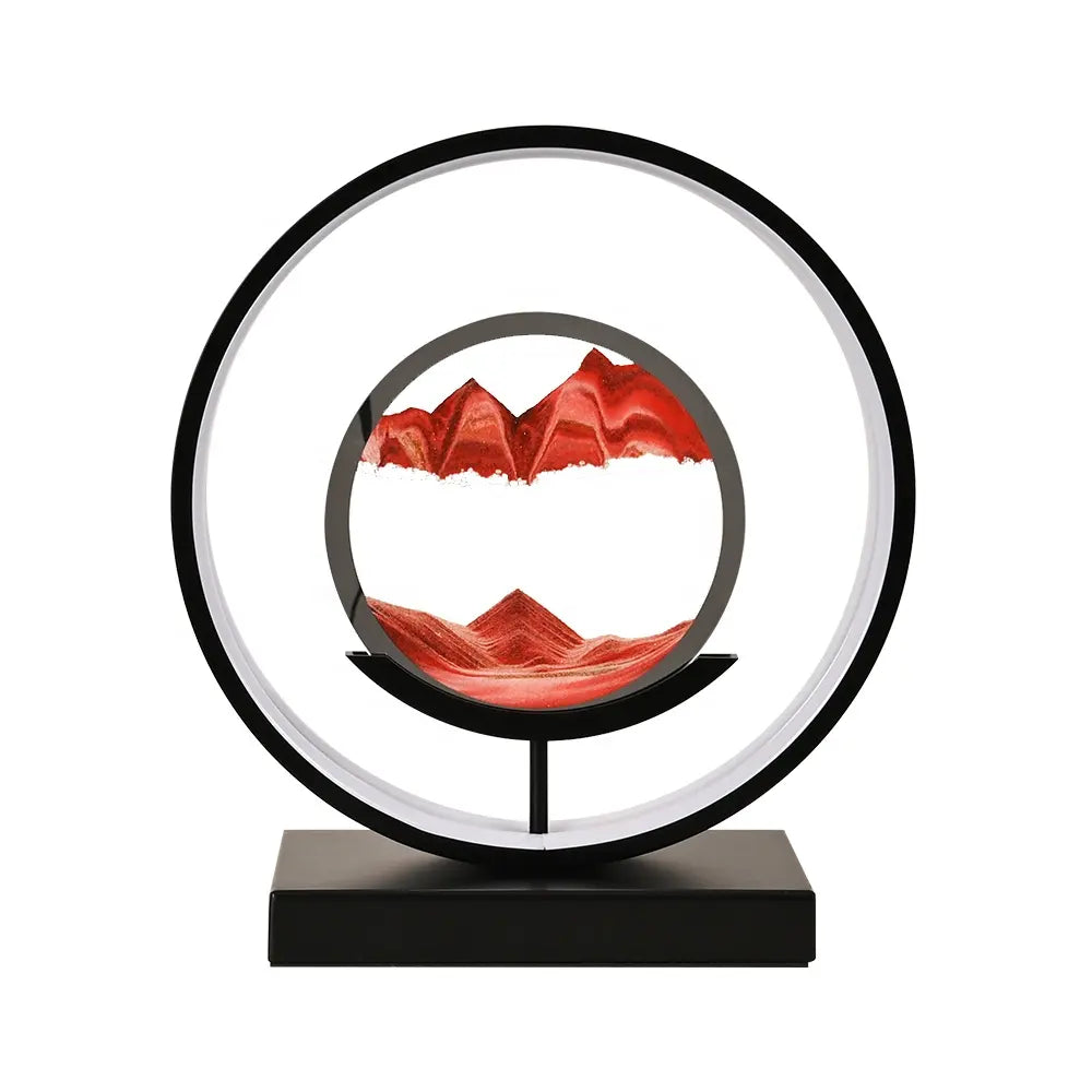 SandGlow | Fascinerende Sandlandskabslampe12