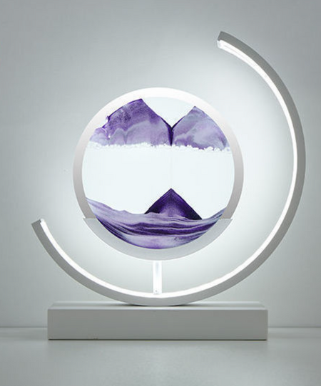 SandGlow | Fascinerende Sandlandskabslampe15