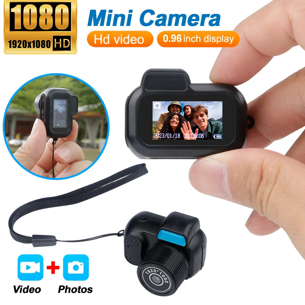 CamPix | Mini-kamera med 200mAh batteri & SD-kortoptagelse