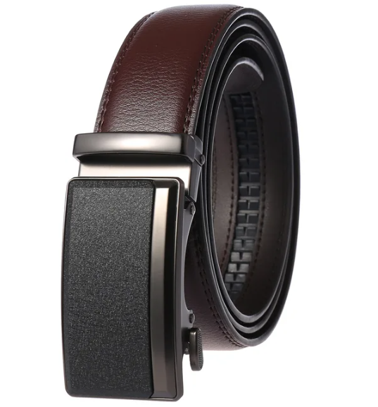 Lorenzo | Men's Leather Belt – Elegant Automatic Buckle Design 1
