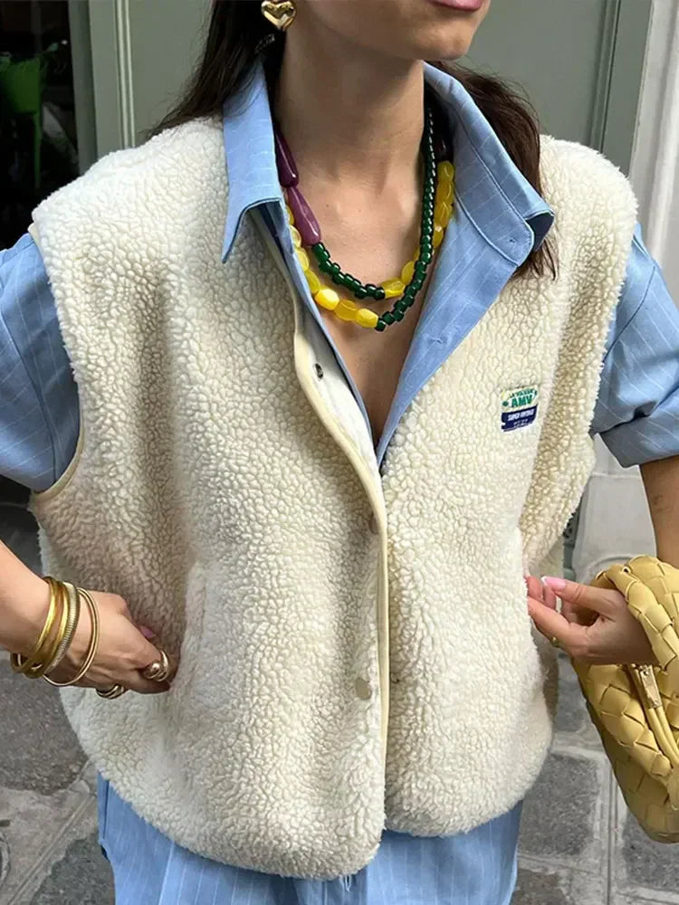 Celeste | Women's Vest – Elegant V-Neck Design for Modern Style 4