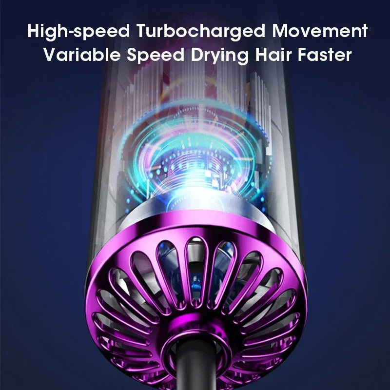 LuxeSwirl | Hladký kartáč, Kulma a Fén v jednom přístroji