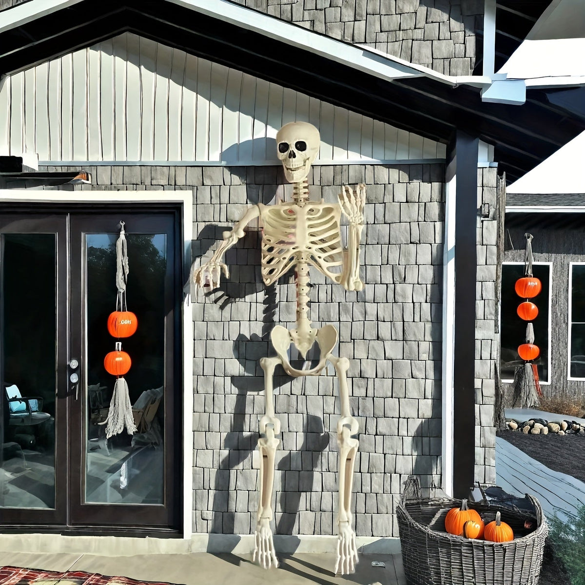 Skellion - Stort Dekorativt Halloween Skelet Nuvenci.dk