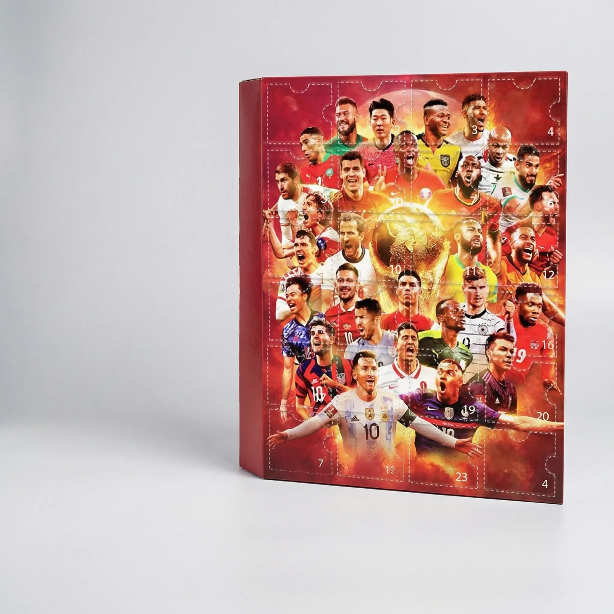 Soccountdown - Fodboldtema Julekalender Med Figurer Nuvenci.dk