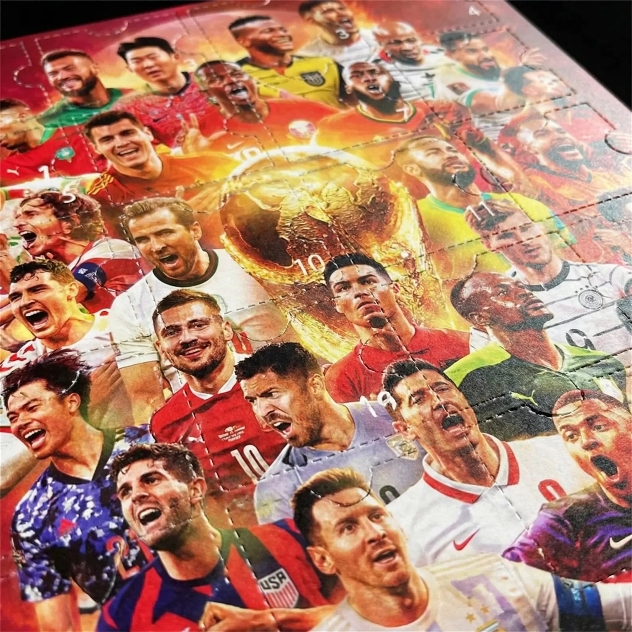 Soccountdown - Fodboldtema Julekalender Med Figurer Nuvenci.dk