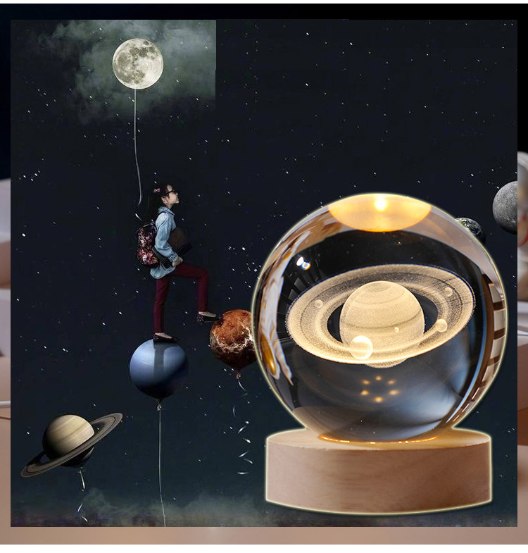 StellarGlobe | Fascinerende 3D-Solsystem Krystalkugle2