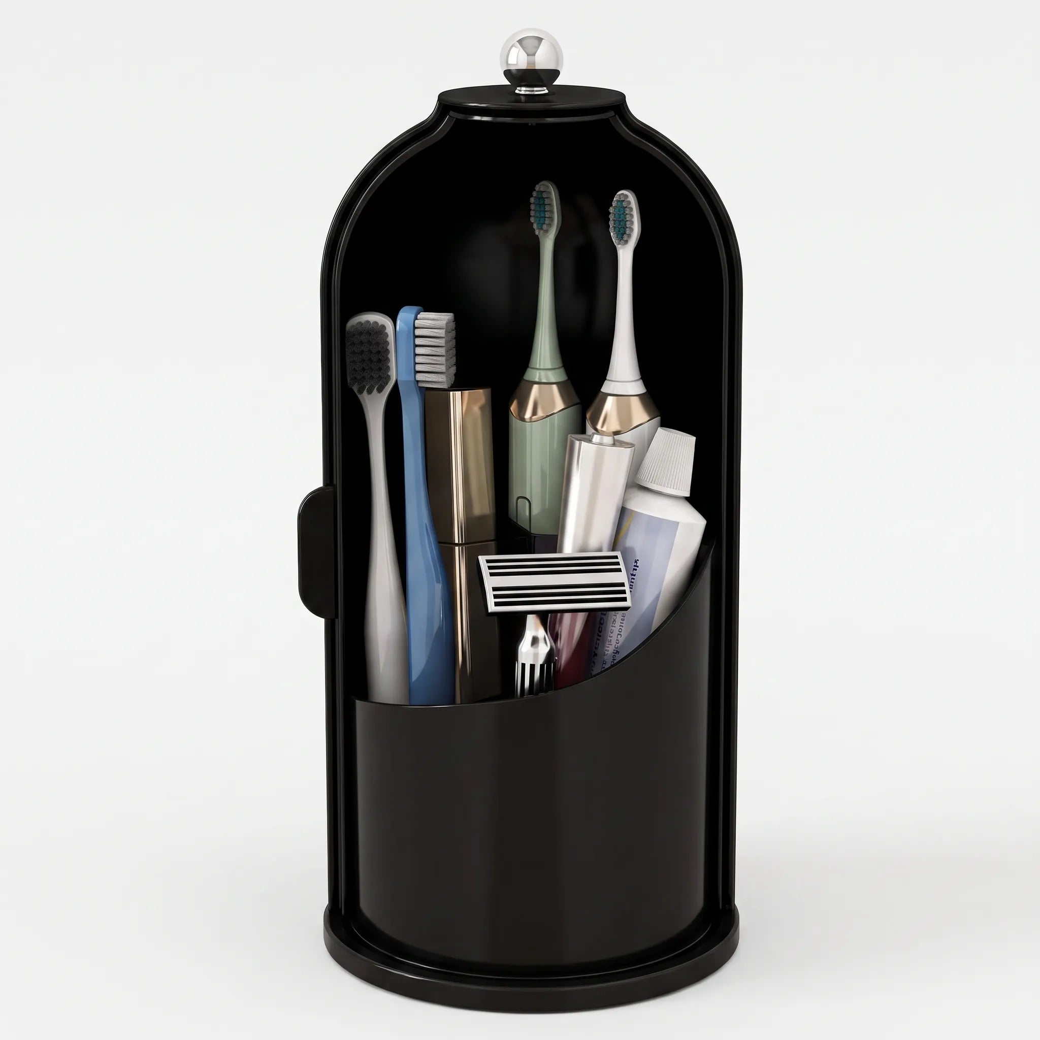 Swivia - Cylindrisk Roterende Makeup Organizer Nuvenci.dk