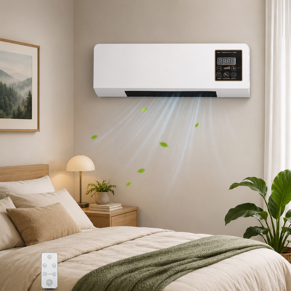 Thermio - Varmeblæser Væghængt Med Ventilator Nuvenci.dk