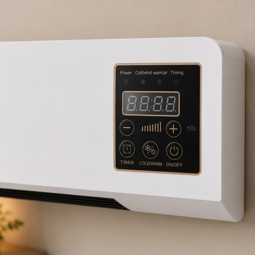 Thermio - Varmeblæser Væghængt Med Ventilator Nuvenci.dk