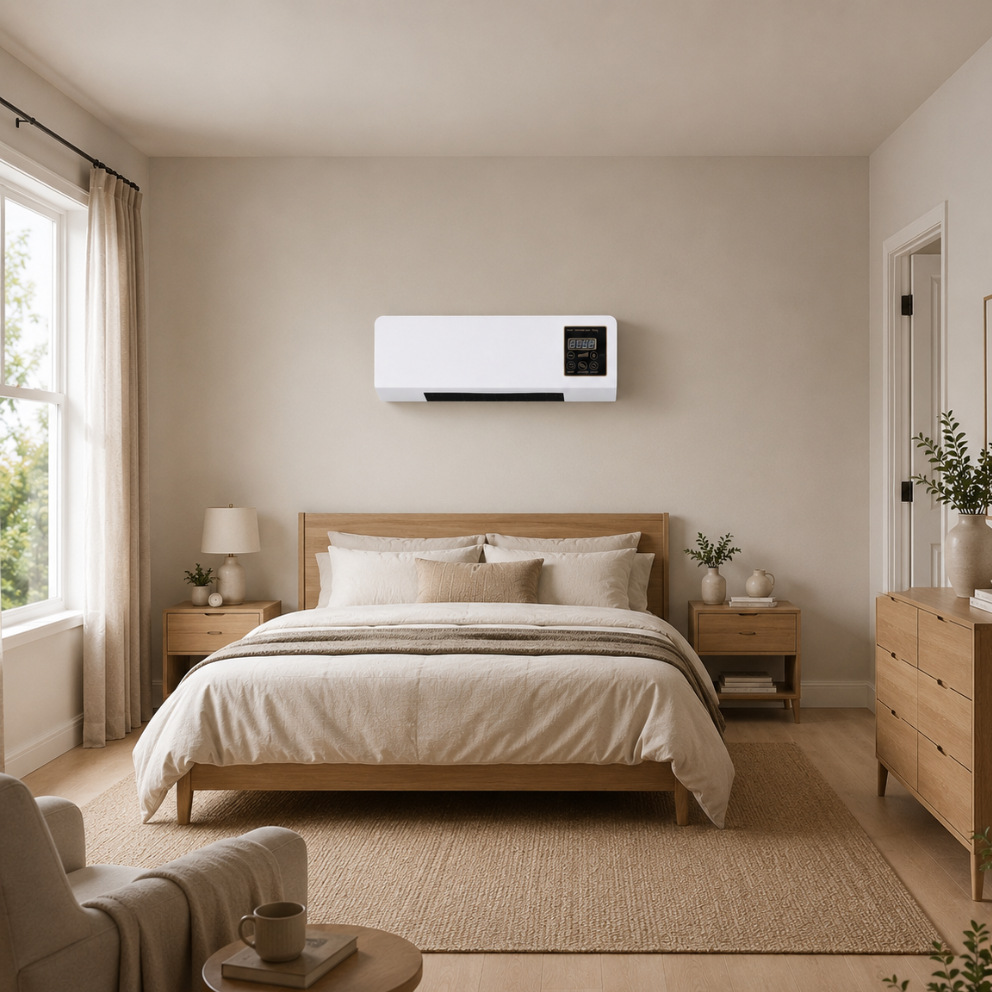 Thermio - Varmeblæser Væghængt Med Ventilator Nuvenci.dk