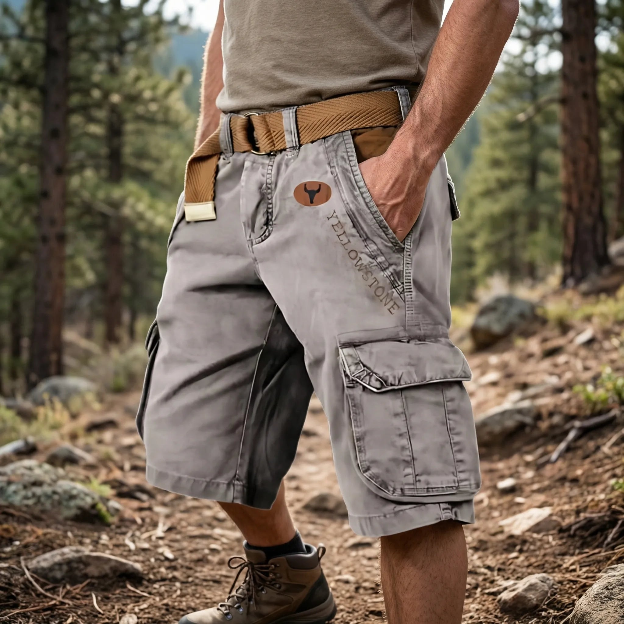 Trailcraft - Roomy Cargo-Shorts Til Aktive Mænd Nuvenci.dk