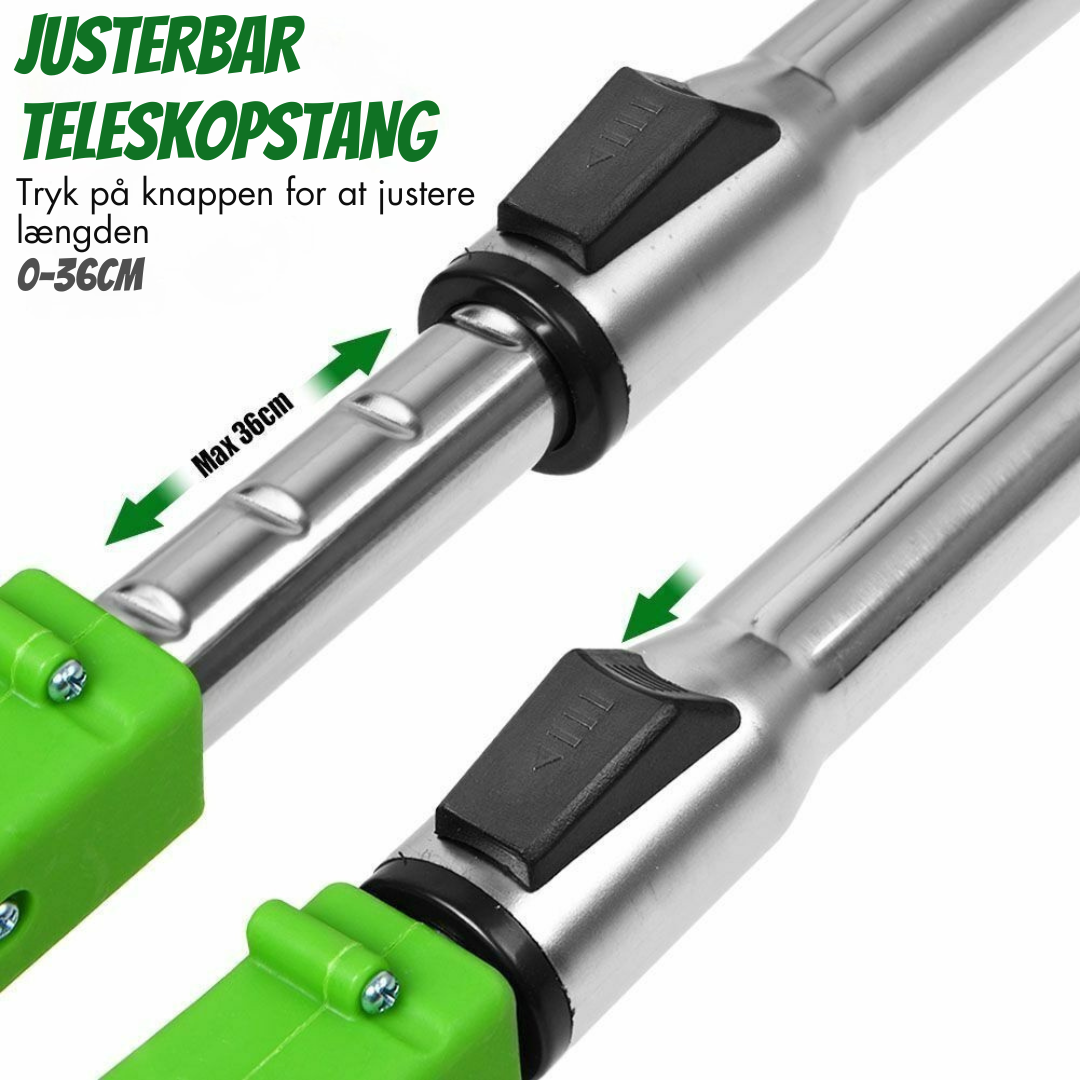 GeartTech | Kraftfuld elektrisk batteridrevet trimmer uden ledning