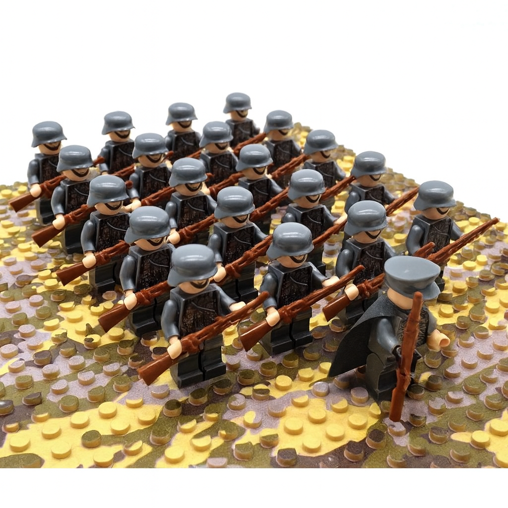 BlockTactics | Soldat Klodsesæt – Historisk Krigsleg