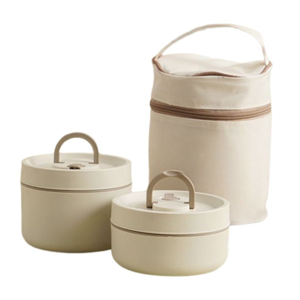 HotCarry | Cutie de mâncare izolată cu mai multe straturi cu geantă de transport gratuită