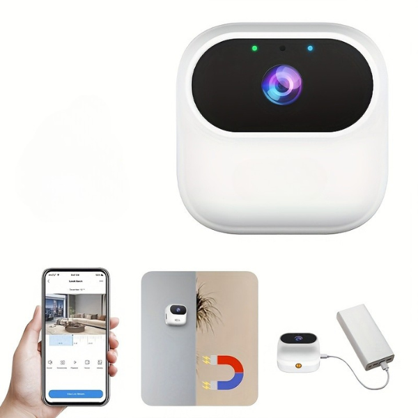 StealthView | Mini Overvågningskamera – Diskret Sikkerhed i Lommeformat