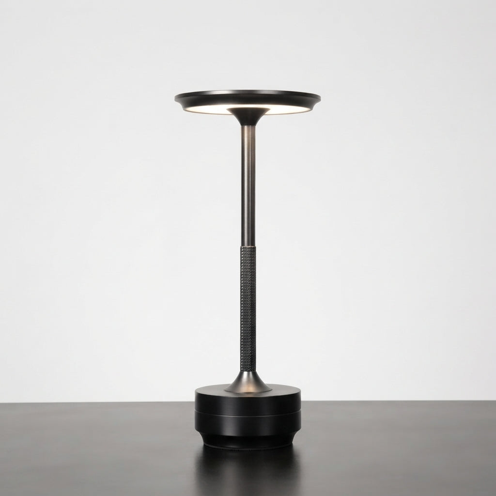 VibeLight | Bordlampe – Justerbar Hyggebelysning Sort Nuvenci.dk