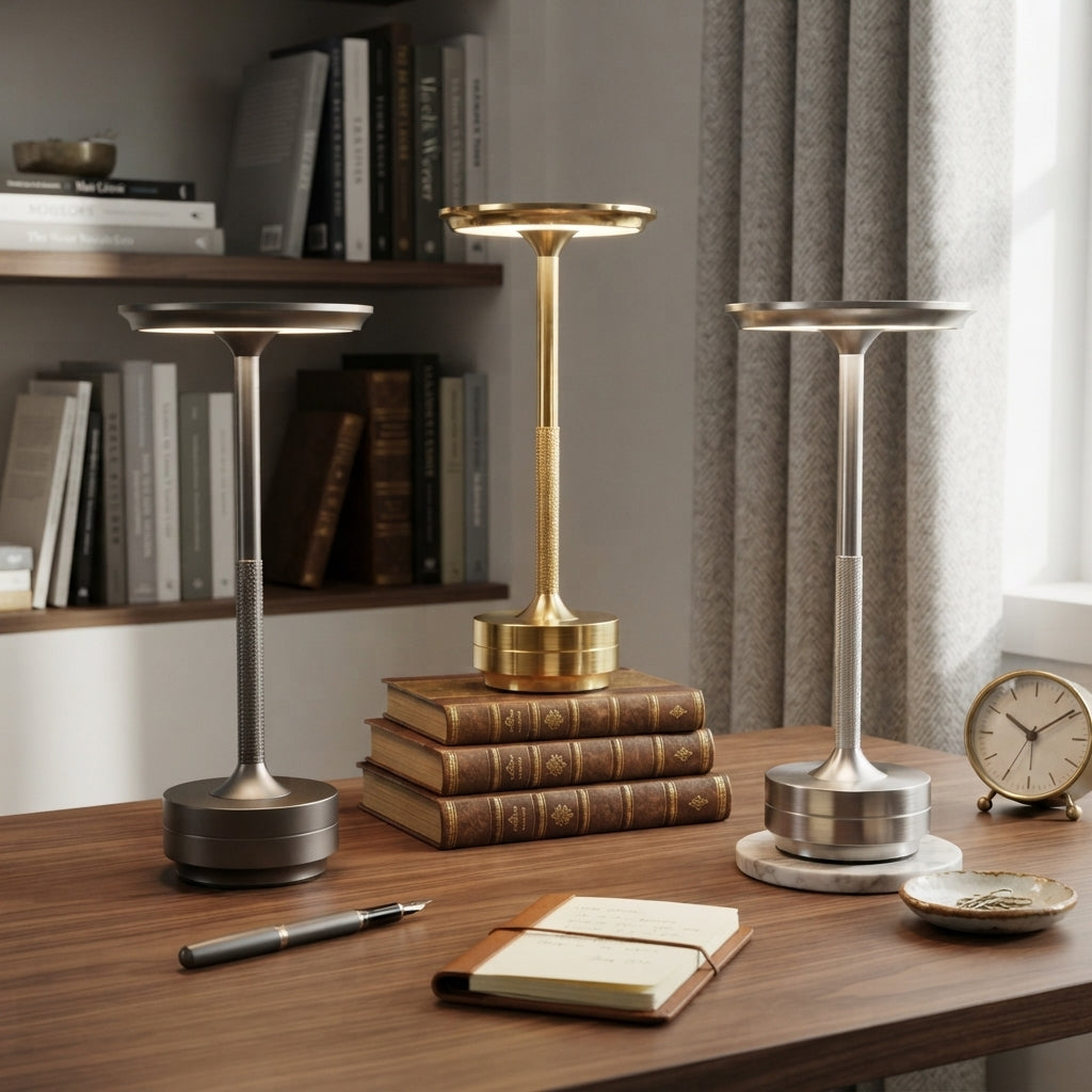 VibeLight | Bordlampe – Justerbar Hyggebelysning Nuvenci.dk