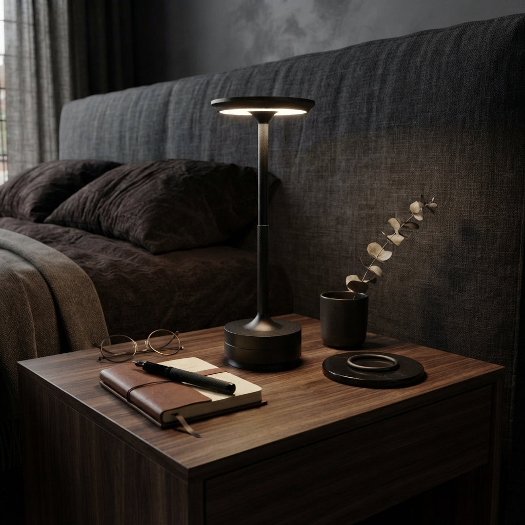 VibeLight | Bordlampe – Justerbar Hyggebelysning Nuvenci.dk