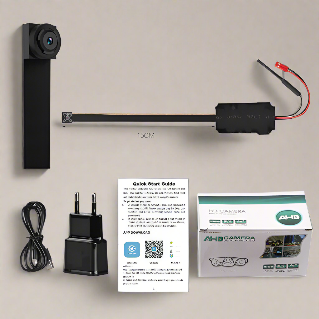 SecureVision | Caméra 4K - Surveillance extérieure compacte