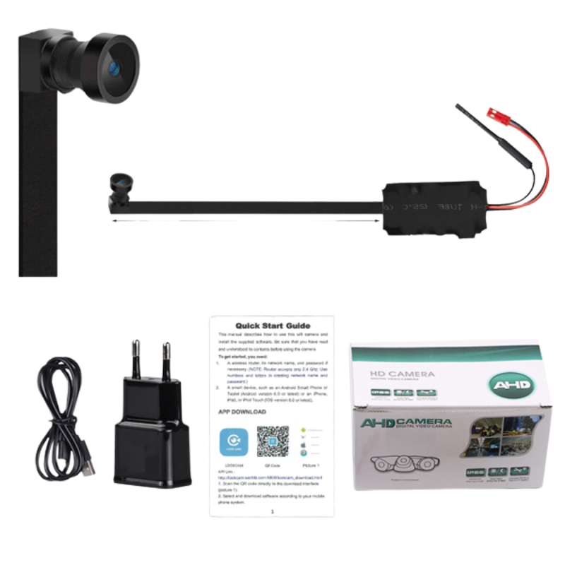 SecureVision | Caméra 4K - Surveillance extérieure compacte