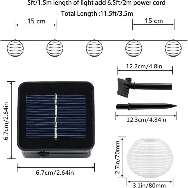 SunShade | Solcelle Lyskæde
