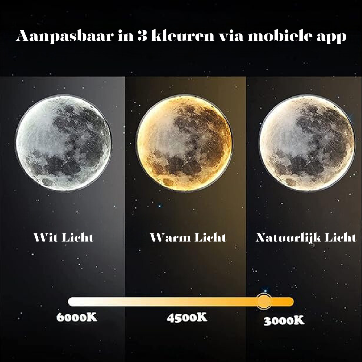 CelestiaLight | Månelampe – Justerbar Lysstyrke og Stemning