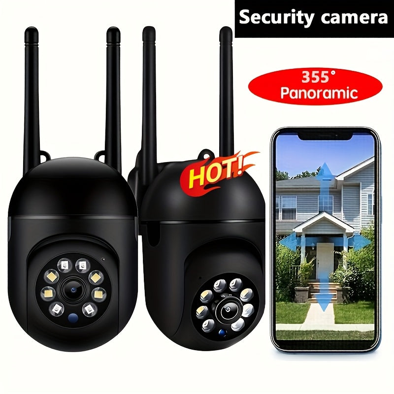 VisionFort | WiFi Kamera med Bred Vinkel og Klar Natsynsteknologi