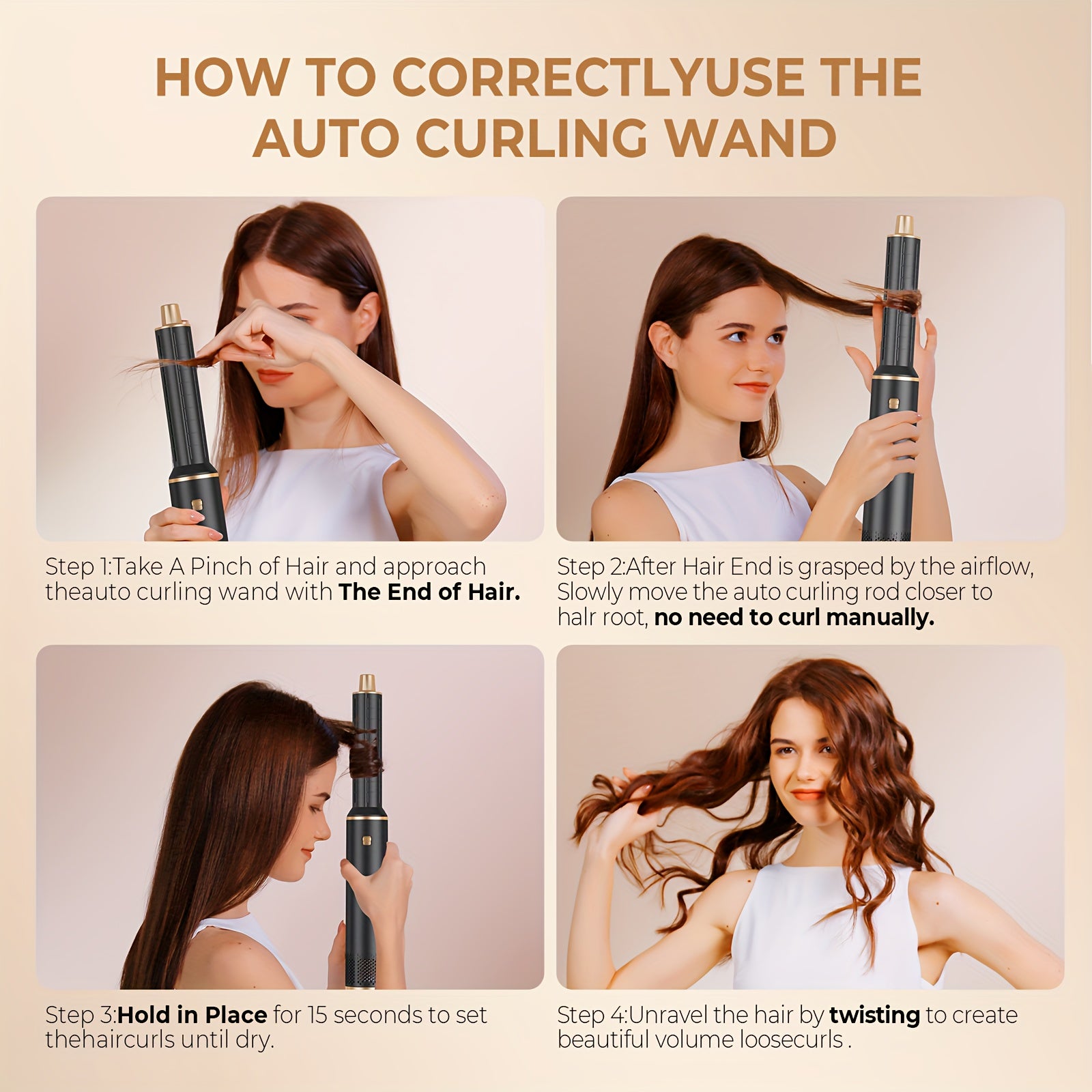 AirLuxe | Professionel Hårtørrer og Multistyler til Alle Hårtyper Nuvenci.dk