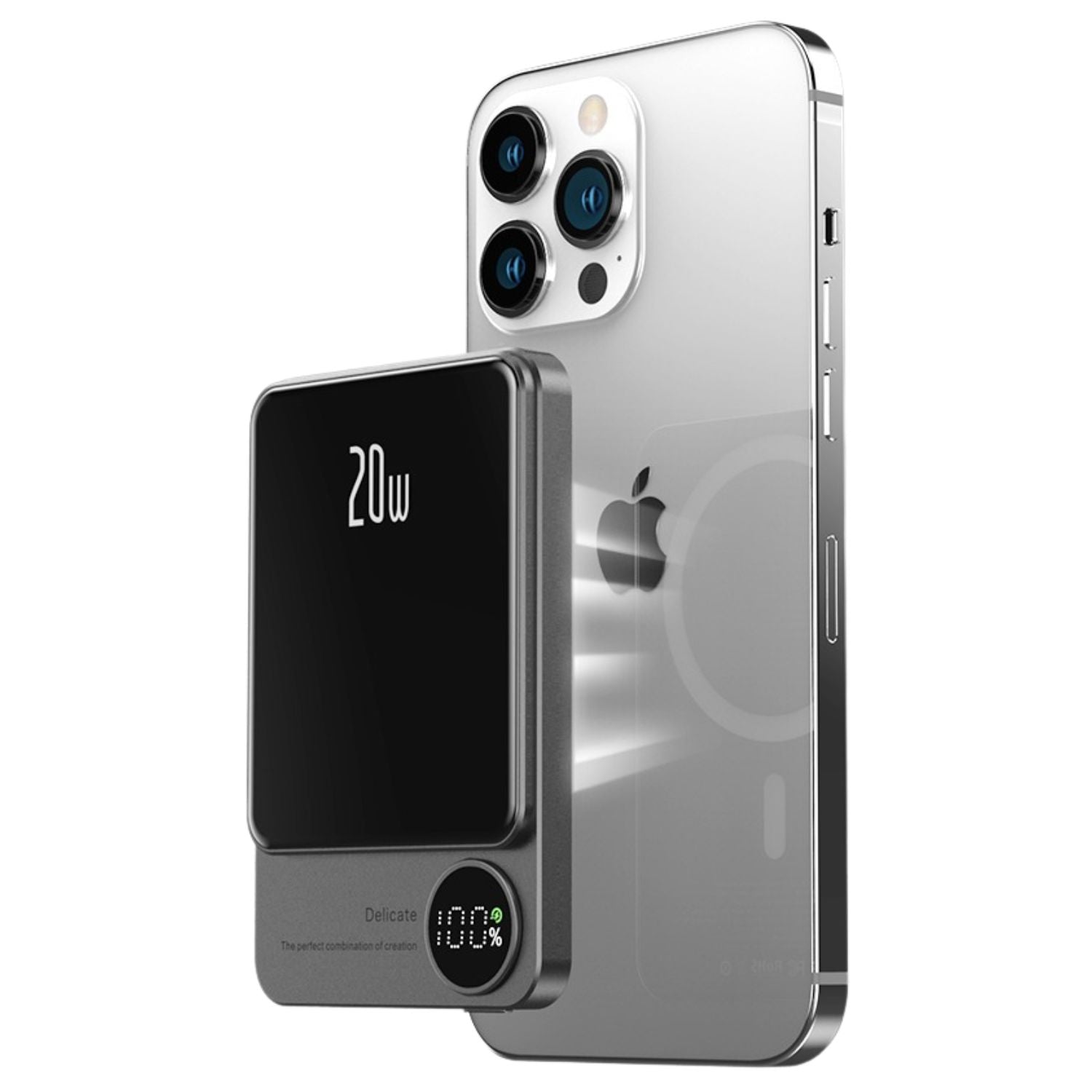 ChargeSphere | Magnetická powerbanka – Rychlé a bezpečné nabíjení na cestách