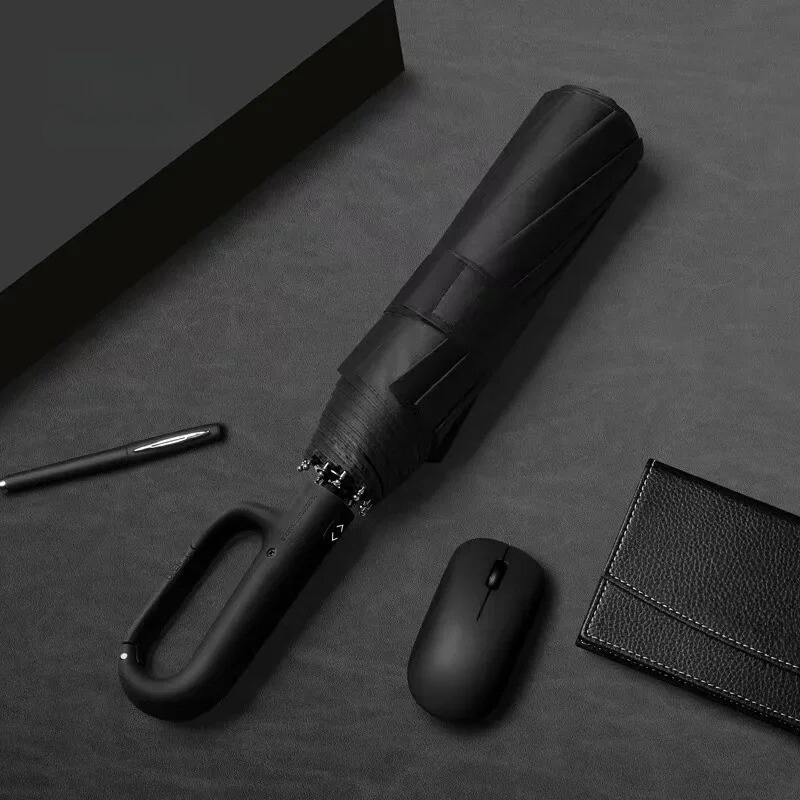 AutoScreen | Automatisk paraply med krog & UV-beskyttelse Nuvenci.dk