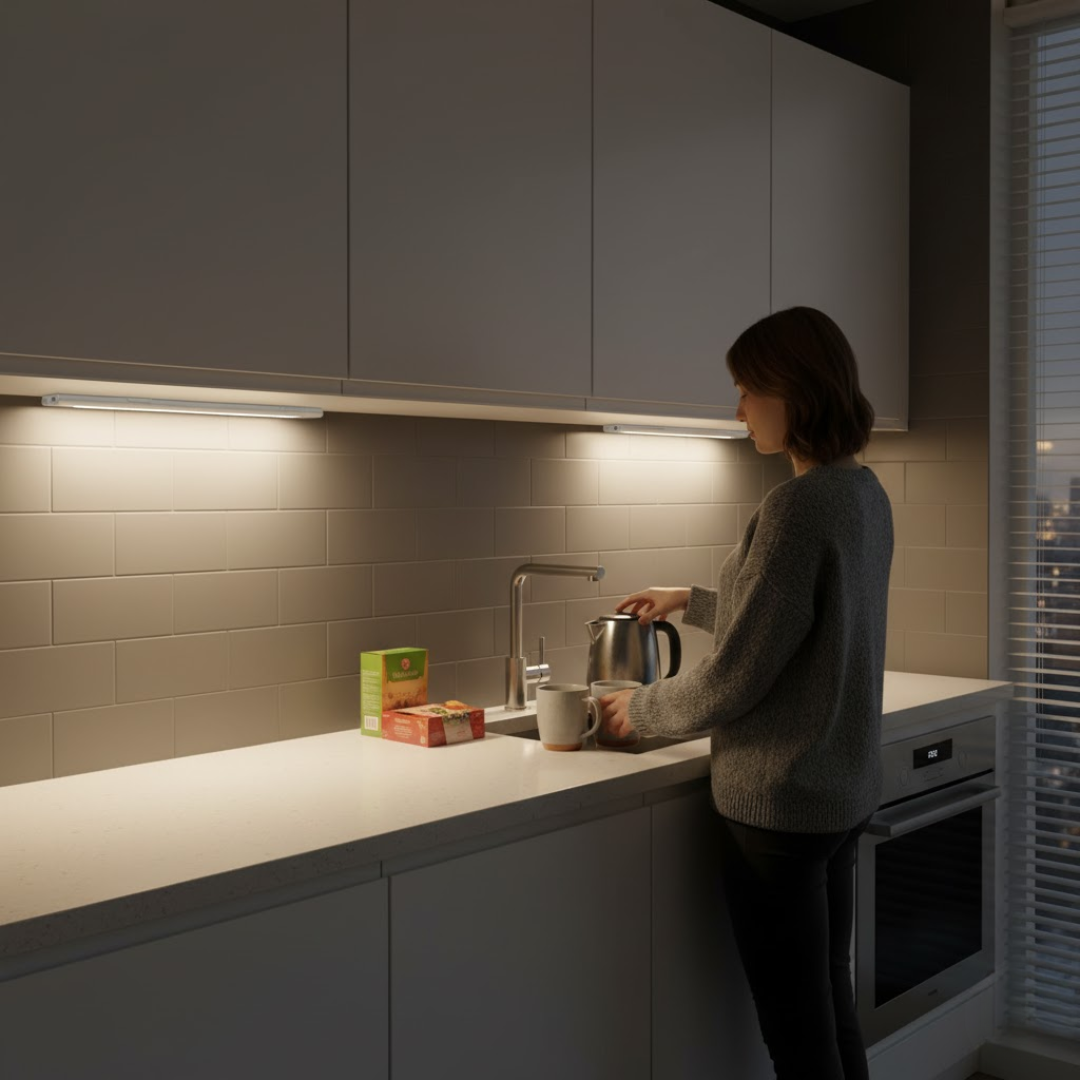 BeamTouch | Trådløs sensorlampe – Smart belysning til hjemmet Nuvenci.dk