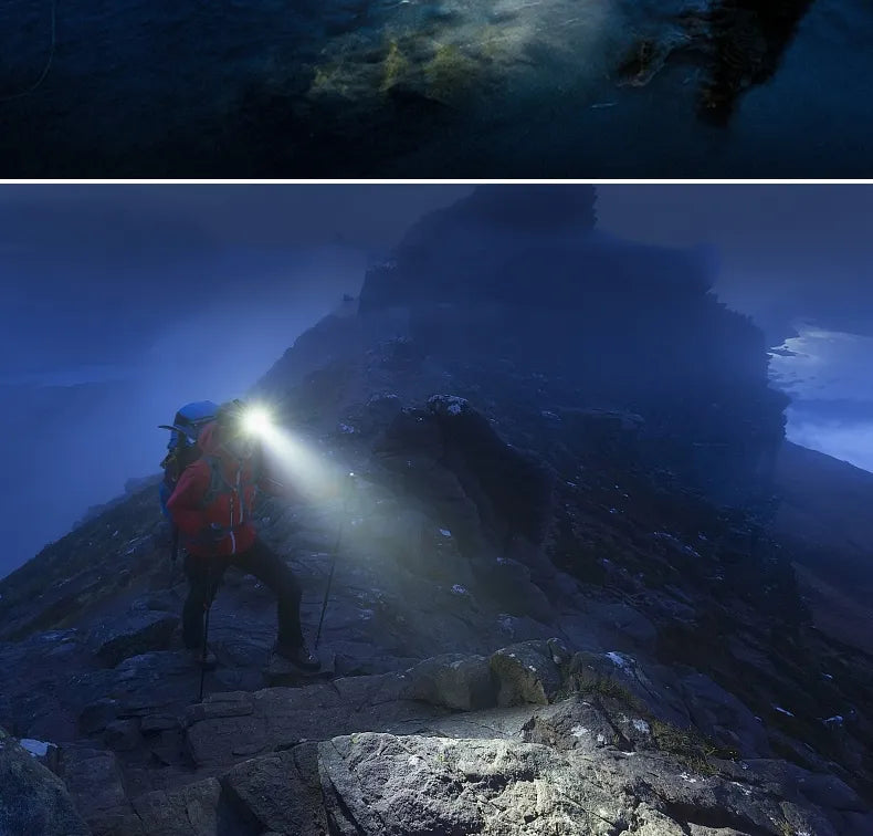 TrailTorch | Genopladelig pandelampe til alle vejrforhold