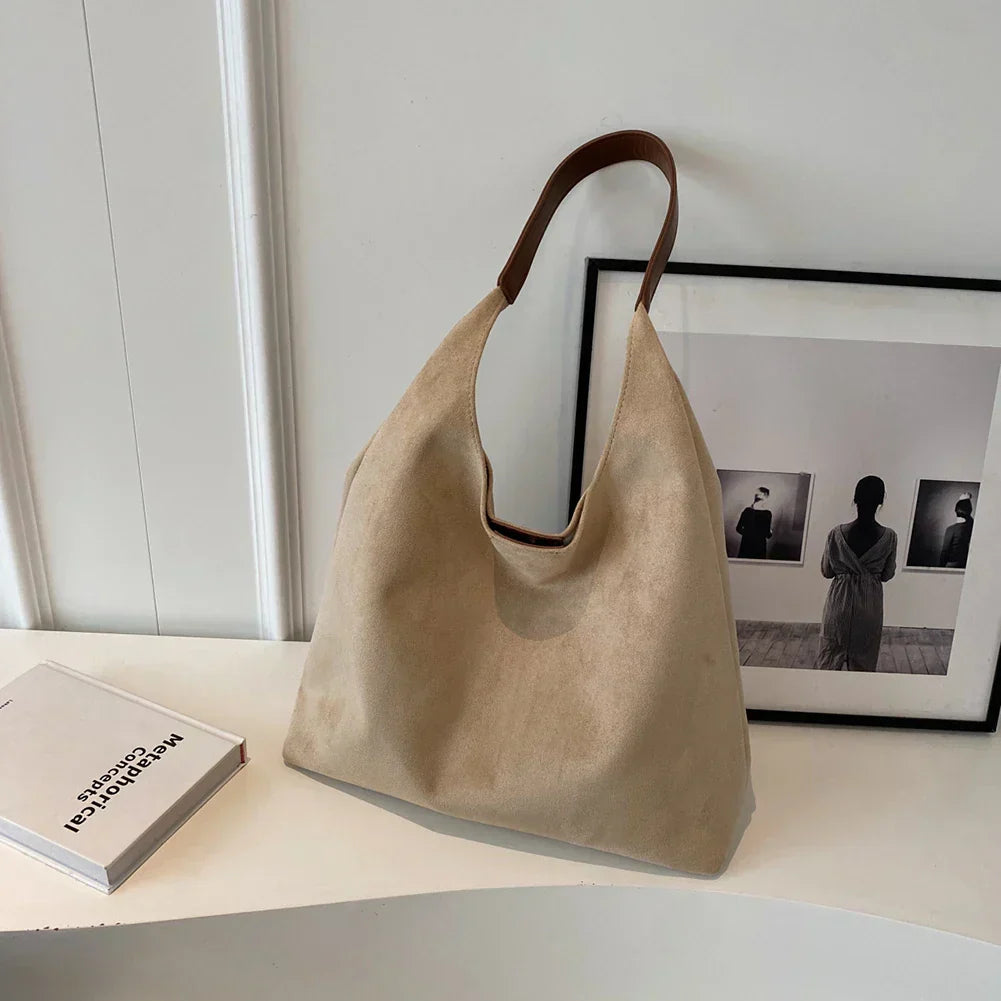 Bianca | Skuldertaske – Perfekt til Casual og Elegante Outfits Beige Nuvenci.dk