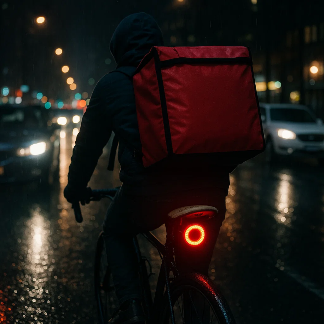 BrakeGlow | Ultra-intelligent baglygte til cykel Nuvenci.dk