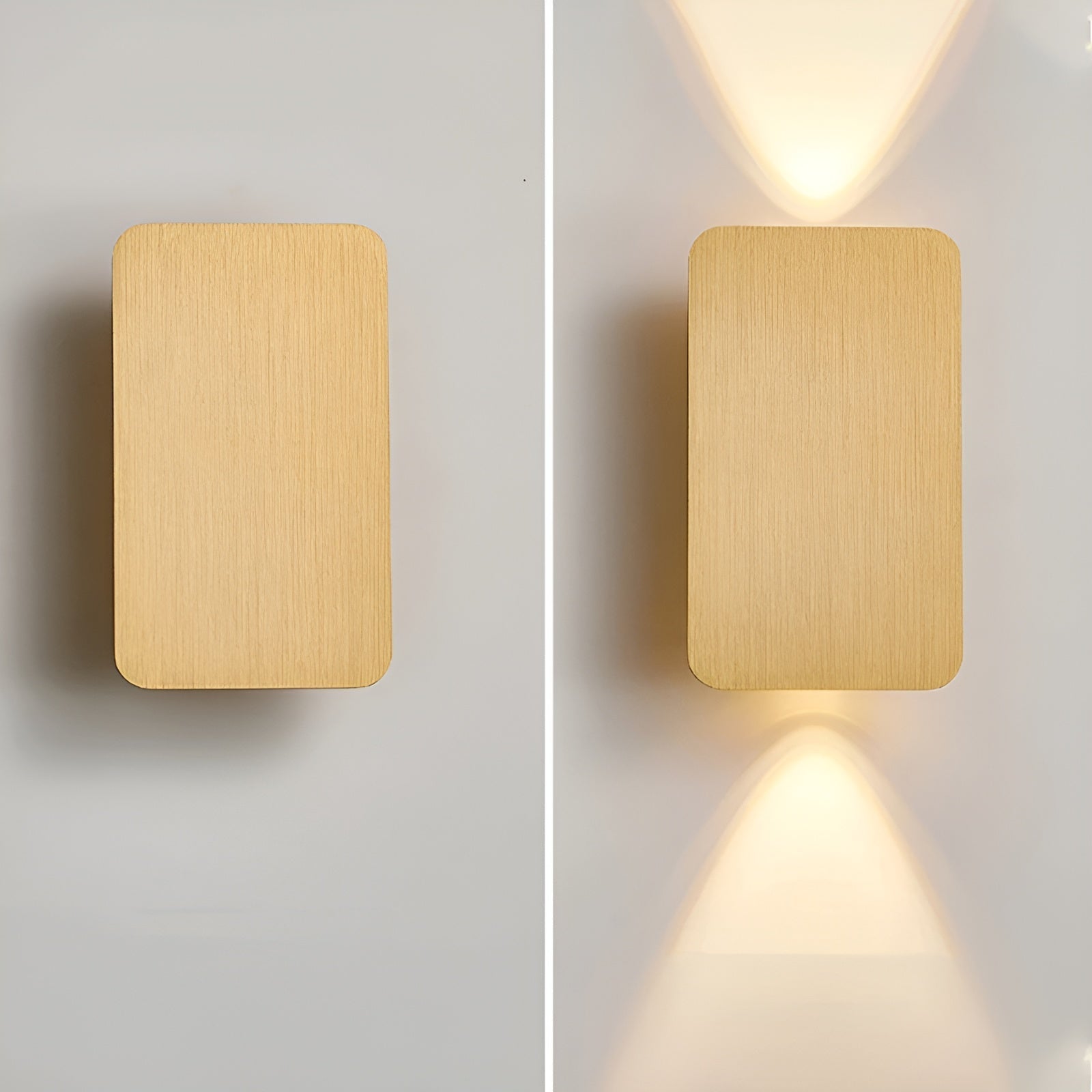 BrightBox | Elegant LED-væglampe med dobbel oplysning og stilrent design Nuvenci.dk