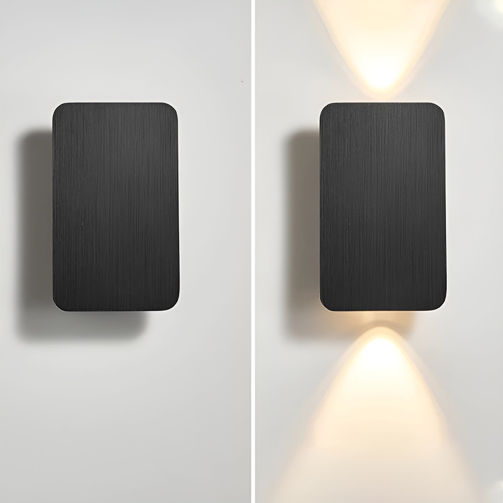 BrightBox | Elegant LED-væglampe med dobbel oplysning og stilrent design Nuvenci.dk