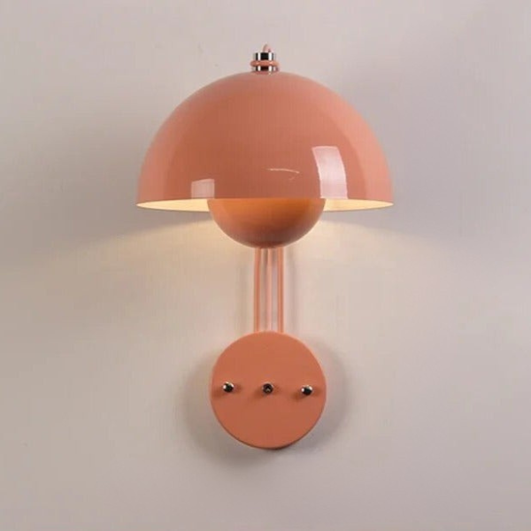 BrightLeaf | Væglampe – Drømmende Lys til Afslapning og Hygge Pink Nuvenci.dk