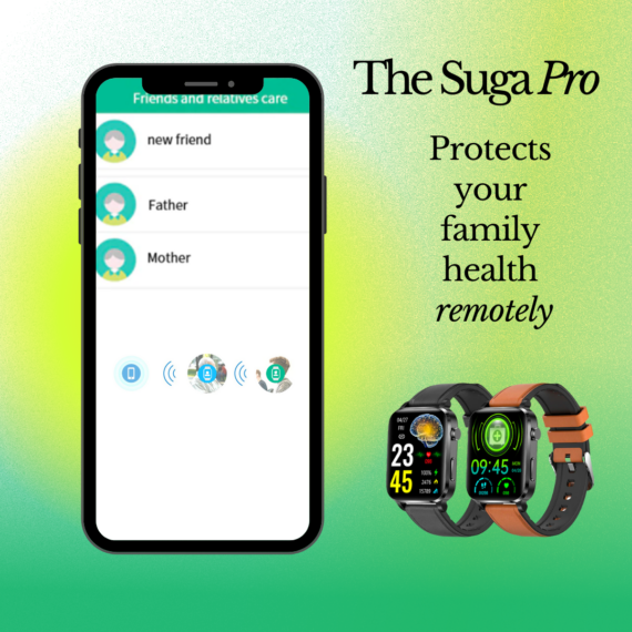 SugaWatch | Non-invasiv smartwatch til glukoseovervågning & laserterapi