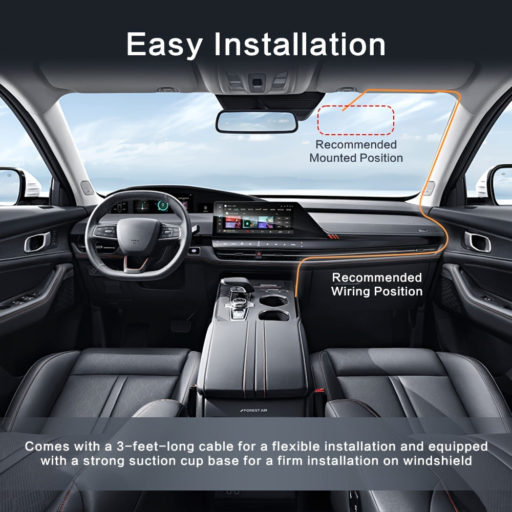 VisionTrack | Bilkamera med Bred Synsvinkel og HDR-Klarhed