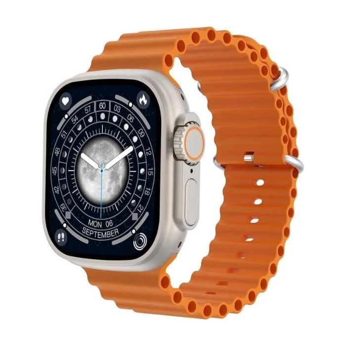 ChronoFit | Smartwatch med Elegant Design og Lang Batteritid Orange Nuvenci.dk