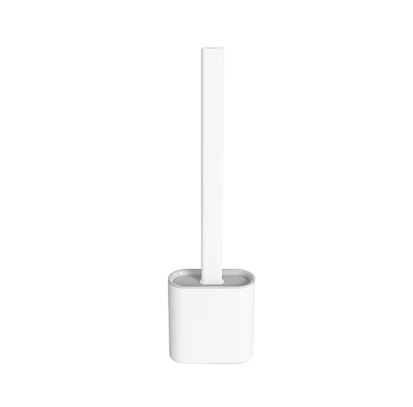 CleanEase | Ridsefri Silikone Toiletbørste Hvid 1+1 GRATIS Nuvenci.dk