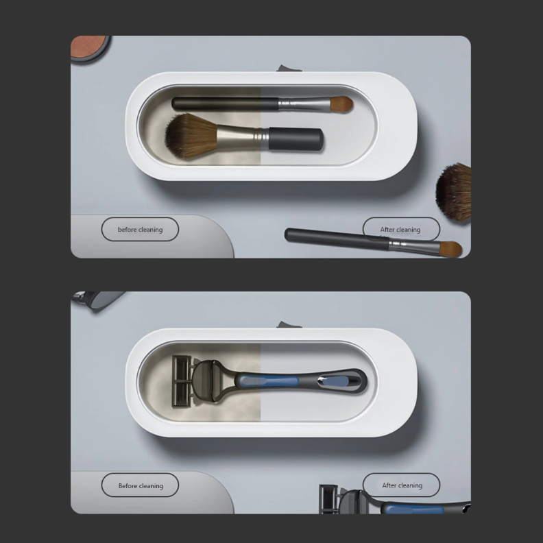 CleanSonic | Ultralydsrenser til briller & smykker Nuvenci.dk