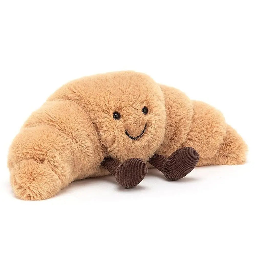 Croissnuggle - Blød Krammebamse I Croissantform Nuvenci.dk